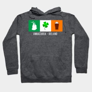 Annacurra Ireland, Gaelic - Irish FlagL Hoodie